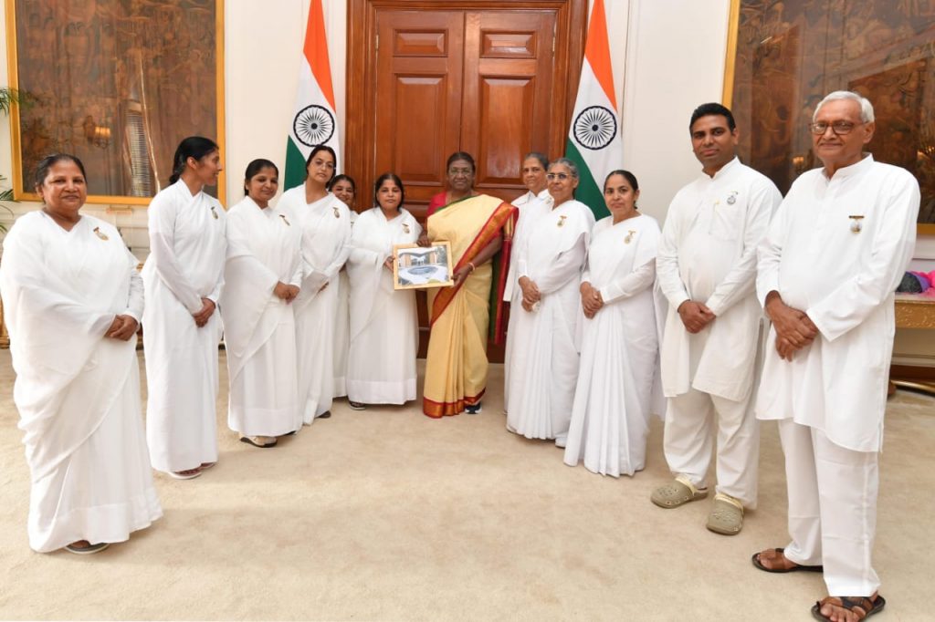 Meeting with Honorable President of India Droupadi Murmu