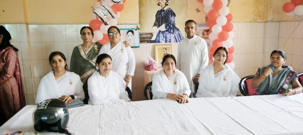Celebrating international nurse day in District Hospital